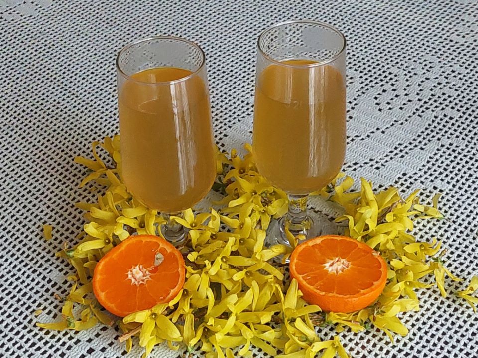 Forzicijin sirup s pomaranco