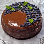 Cokoladna torta z borovnicami (2)