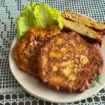 Krompirjeve palačinke s korenčkom in parmezanom