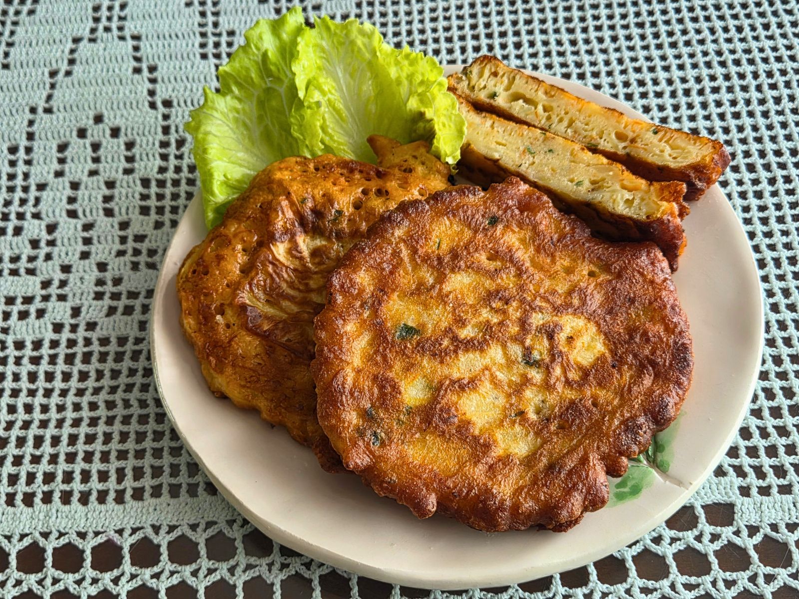 Krompirjeve palačinke s korenčkom in parmezanom