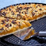 Drobljenec z marmelado iz hokaido buč