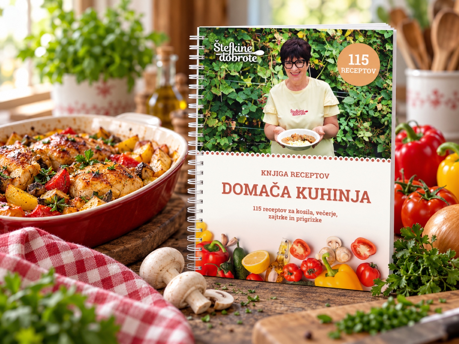 DOMAČA KUHINJA - knjiga receptov