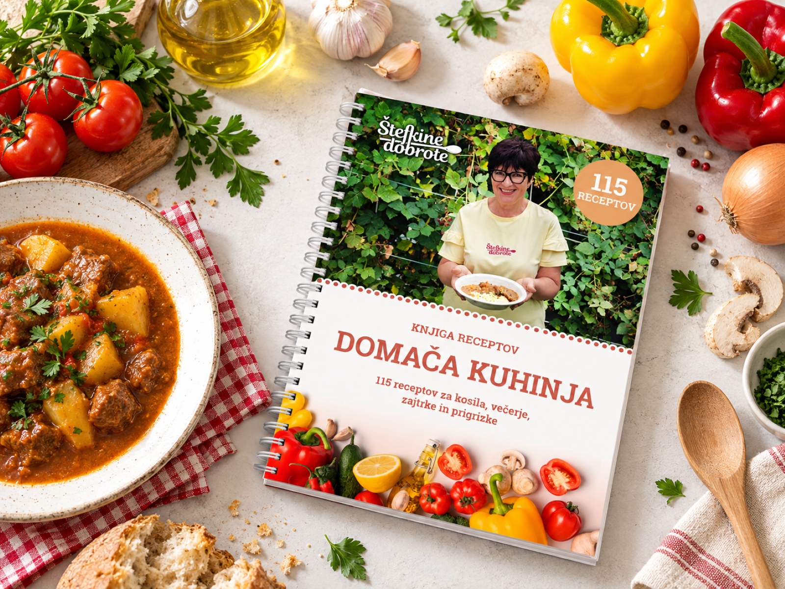 DOMAČA KUHINJA - knjiga receptov