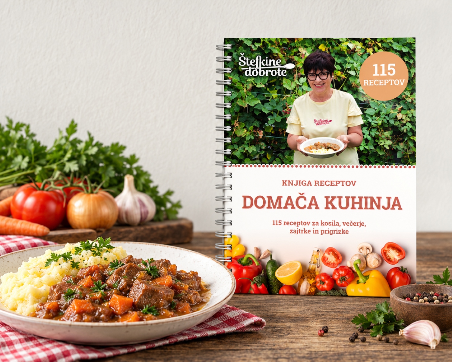 DOMAČA KUHINJA - knjiga receptov