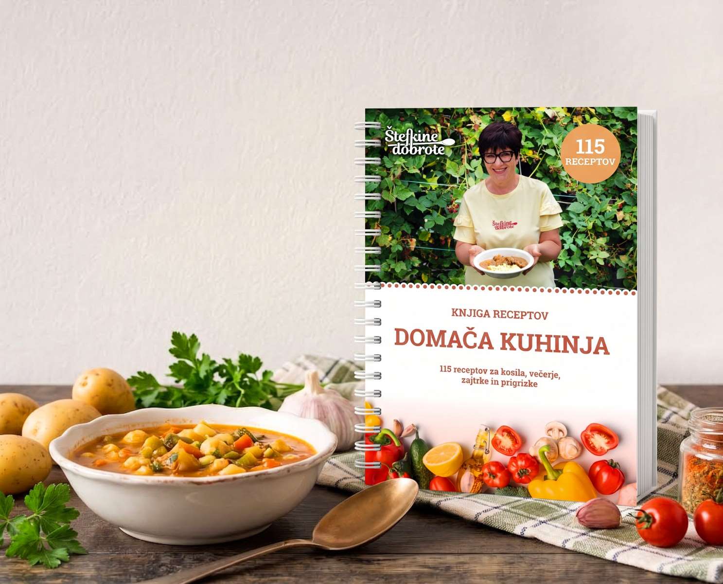 DOMAČA KUHINJA - knjiga receptov
