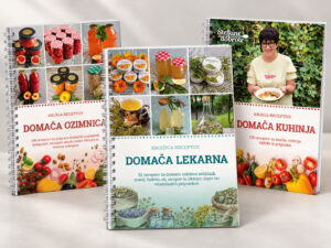 Domači komplet knjig - DOMAČA KUHINJA, OZIMNICA in LEKARNA